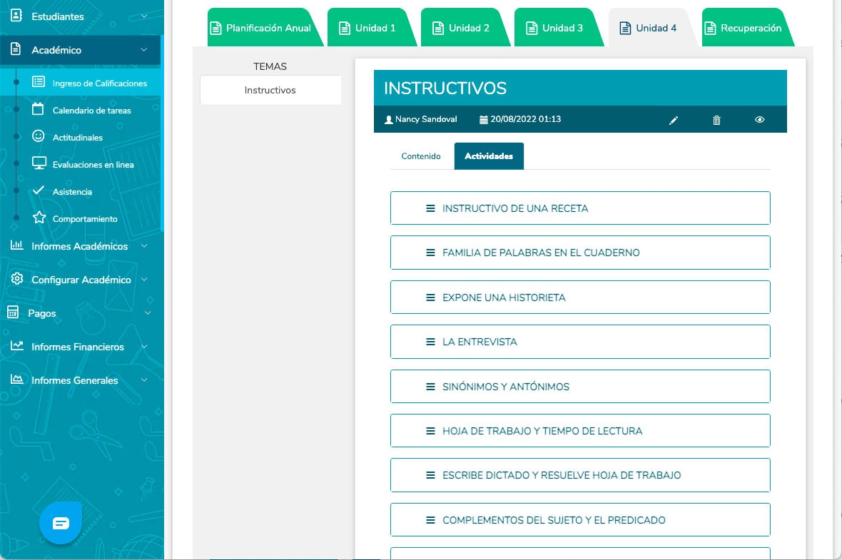 Administradores Y Directores | Geducar Plataforma Educativa